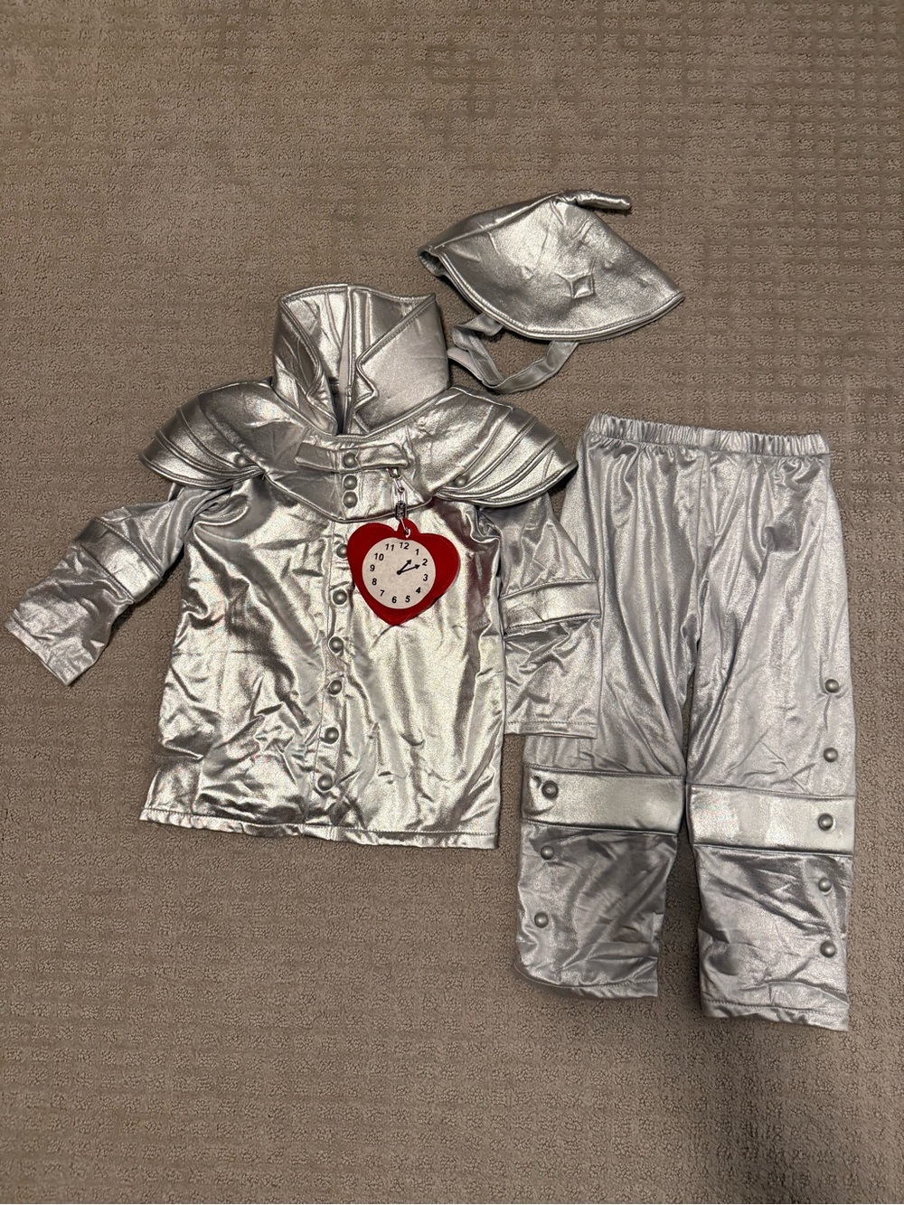 Pottery Barn Kids Wizard of Oz Tin Man Costume 3T